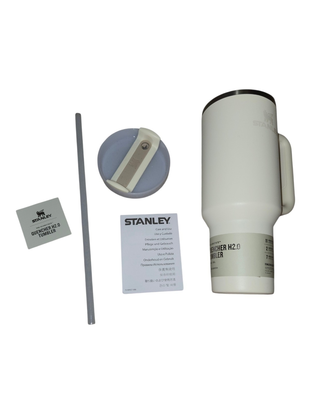 Stanley Quencher H2.0 Tumbler - Cream 40 oz